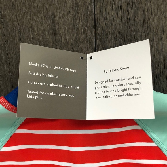 Hanna Andersson Hanna Rash Guard baby’s Suit. - Picture 6 of 7